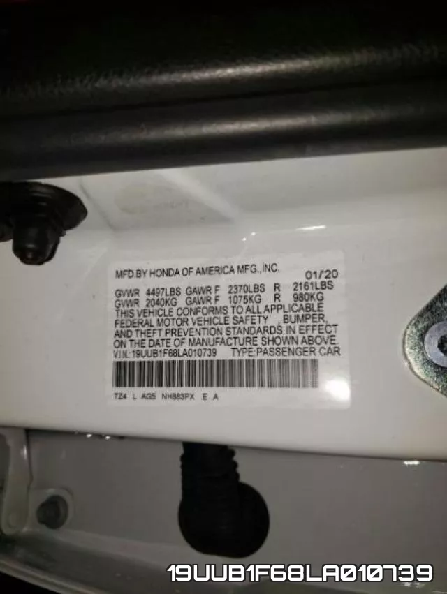 19UUB1F68LA010739 фото 2