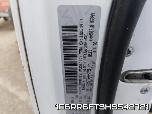 1C6RR6FT3HS542721 фото 2