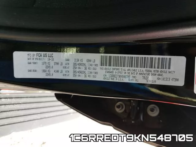1C6RREDT9KN548705 фото 2