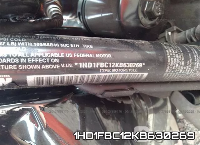 1HD1FBC12KB630269 фото 2