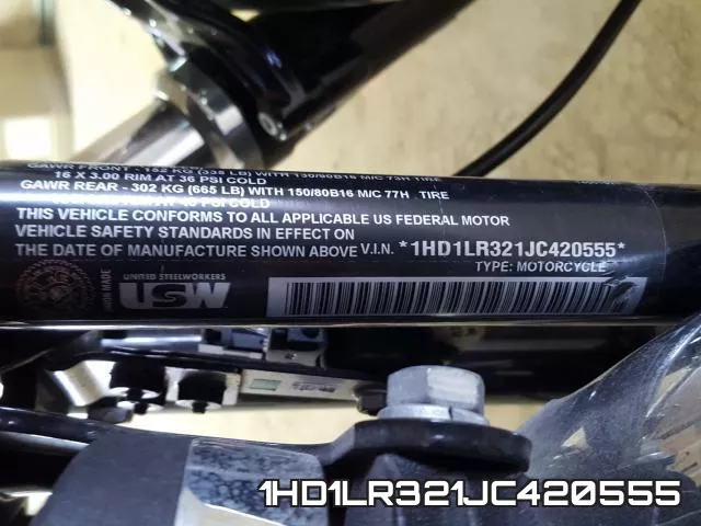 1HD1LR321JC420555 фото 2
