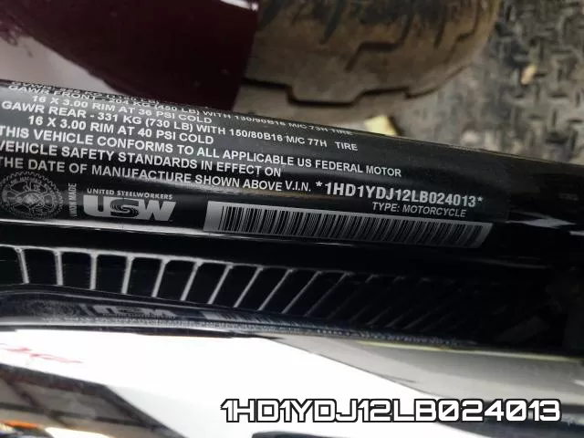 1HD1YDJ12LB024013 фото 2