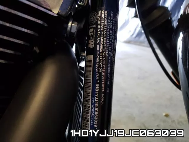 1HD1YJJ19JC063039 фото 2