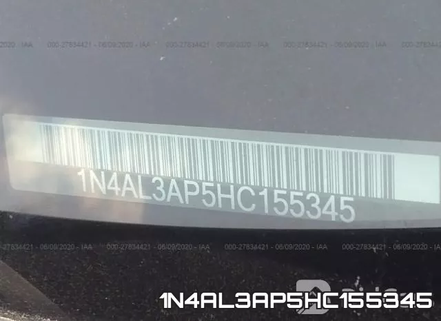 1N4AL3AP5HC155345 фото 10