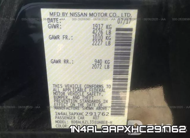1N4AL3APXHC291762 фото 10