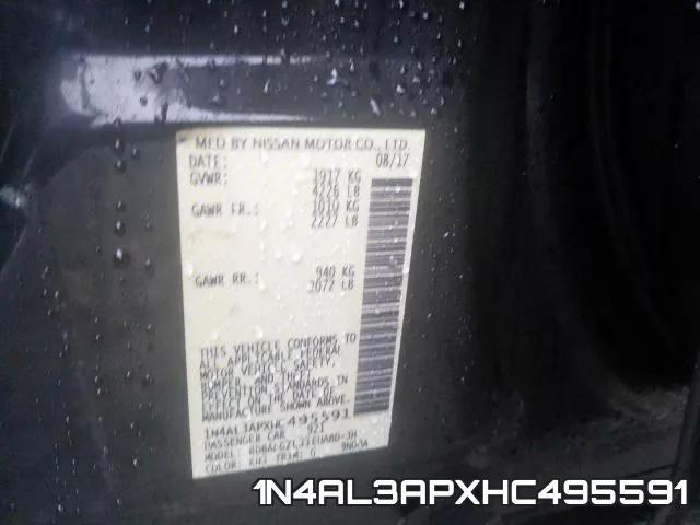 1N4AL3APXHC495591 фото 2