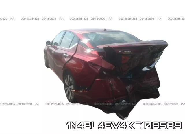 1N4BL4EV4KC108589 фото 4
