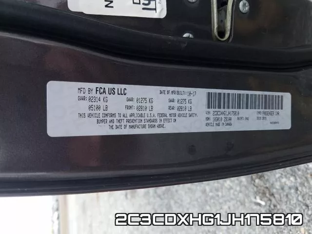 2C3CDXHG1JH175810 фото 2