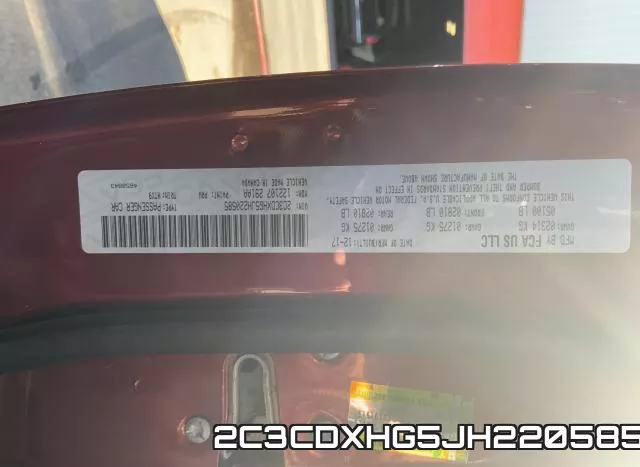 2C3CDXHG5JH220585 фото 2