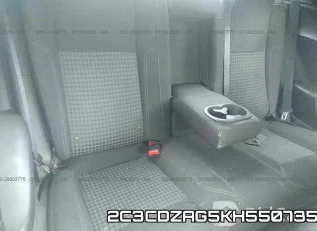 2C3CDZAG5KH550735 фото 9