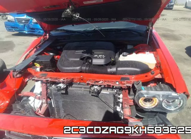 2C3CDZAG9KH583625 фото 2