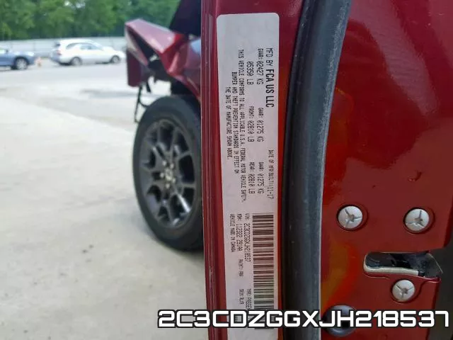 2C3CDZGGXJH218537 фото 2
