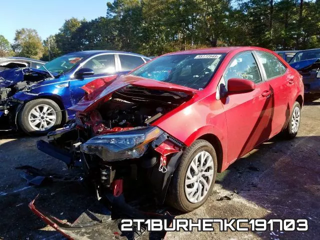 2T1BURHE7KC191703 фото 3