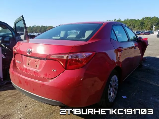 2T1BURHE7KC191703 фото 5