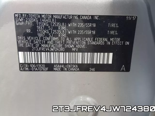 2T3JFREV4JW724380 фото 2