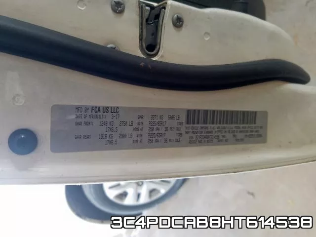 3C4PDCAB8HT614538 фото 2