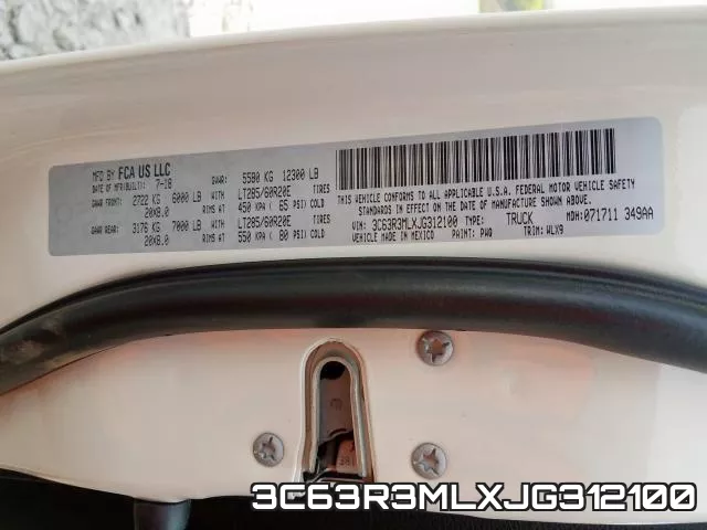 3C63R3MLXJG312100 фото 2