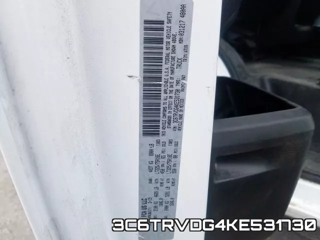 3C6TRVDG4KE531730 фото 2