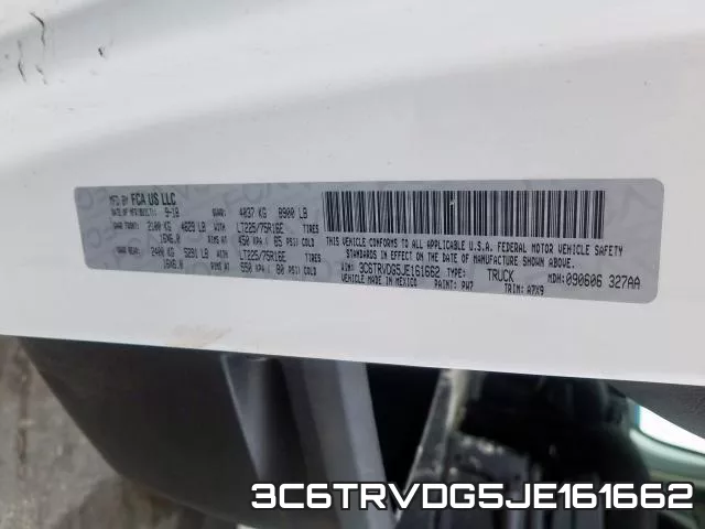 3C6TRVDG5JE161662 фото 2