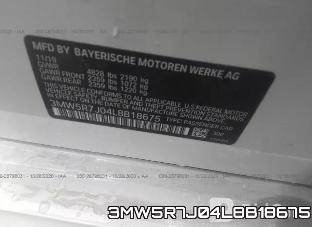 3MW5R7J04L8B18675 фото 10
