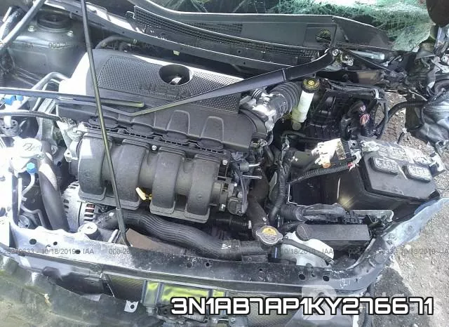 3N1AB7AP1KY276671 фото 2