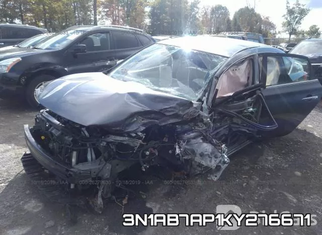 3N1AB7AP1KY276671 фото 3