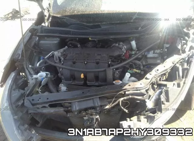 3N1AB7AP2HY309332 фото 2