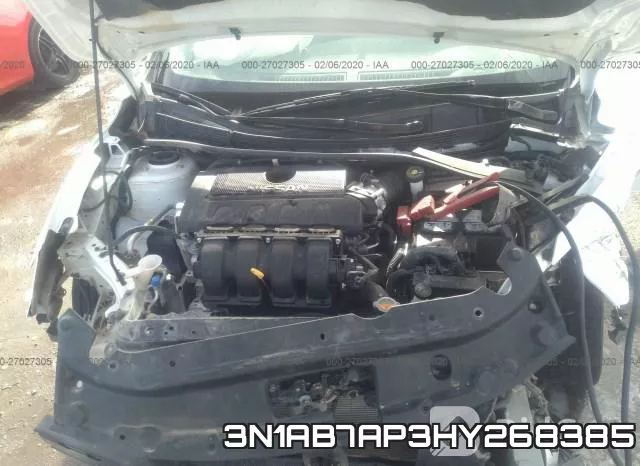 3N1AB7AP3HY268385 фото 2