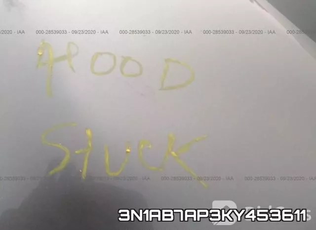3N1AB7AP3KY453611 фото 2