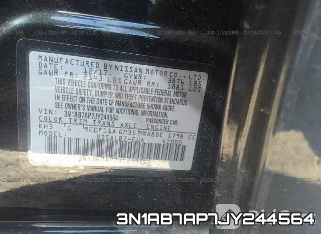 3N1AB7AP7JY244564 фото 10