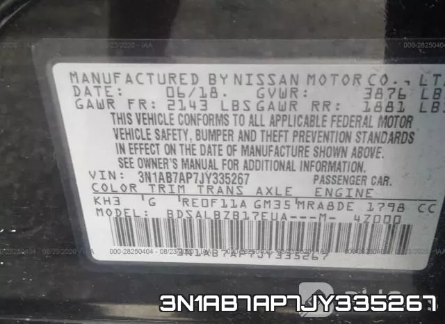 3N1AB7AP7JY335267 фото 10