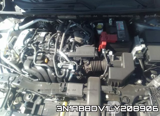 3N1AB8DV1LY208906 фото 2