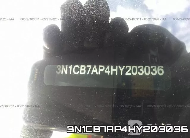 3N1CB7AP4HY203036 фото 10