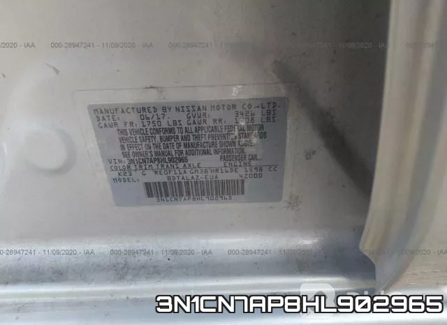 3N1CN7AP8HL902965 фото 10