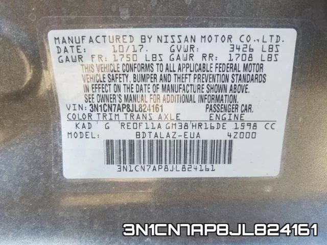 3N1CN7AP8JL824161 фото 2