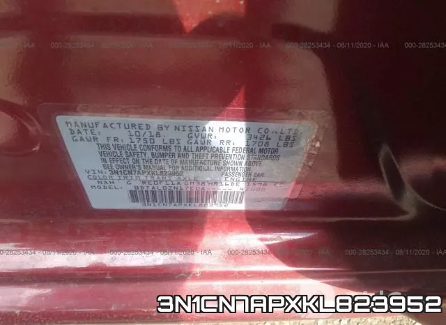 3N1CN7APXKL823952 фото 10