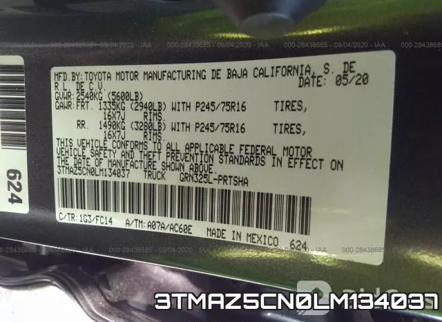 3TMAZ5CN0LM134037 фото 10