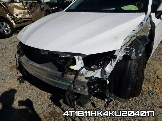 4T1B11HK4KU204017 фото 10