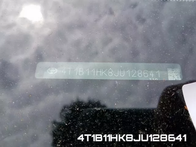 4T1B11HK8JU128641 фото 2