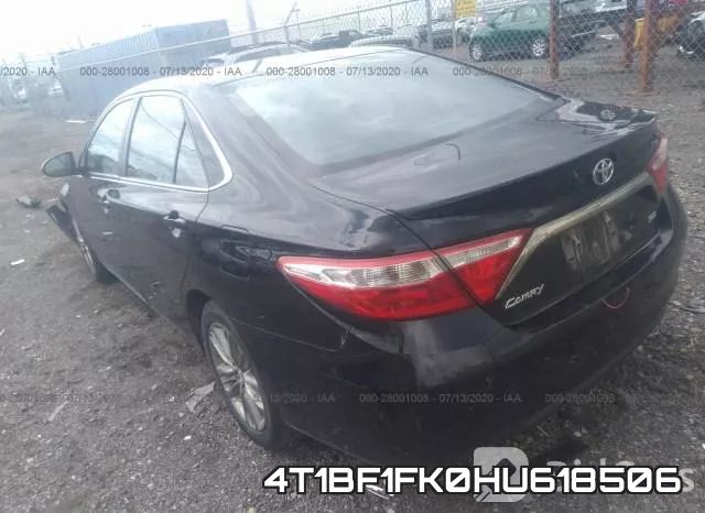 4T1BF1FK0HU618506 фото 4