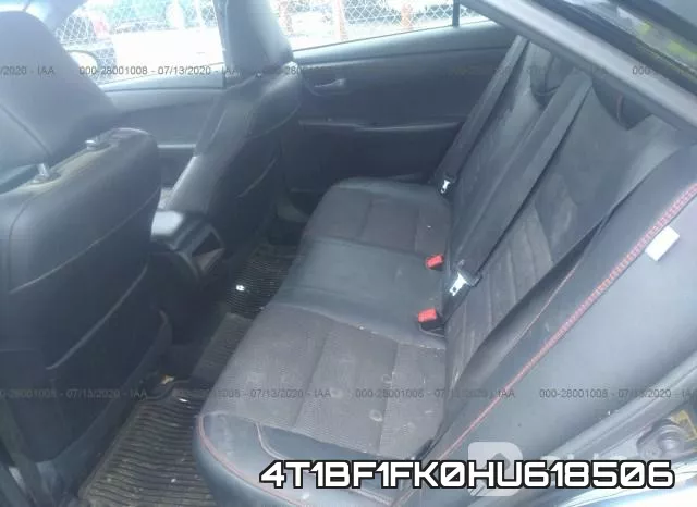 4T1BF1FK0HU618506 фото 9