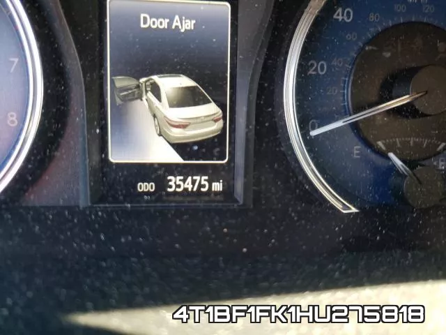 4T1BF1FK1HU275818 фото 9