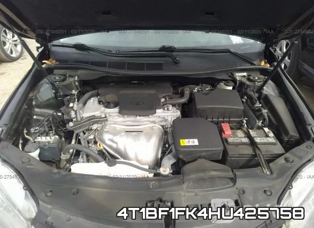 4T1BF1FK4HU425758 фото 2