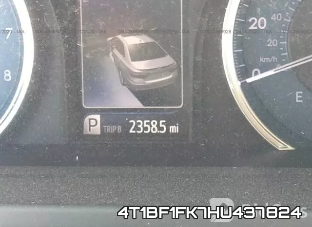 4T1BF1FK7HU437824 фото 8