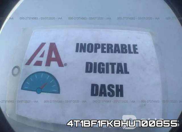 4T1BF1FK8HU700855 фото 8