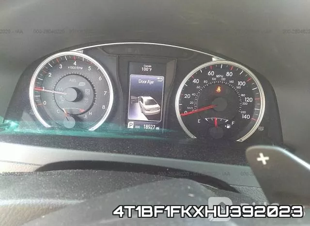 4T1BF1FKXHU392023 фото 8