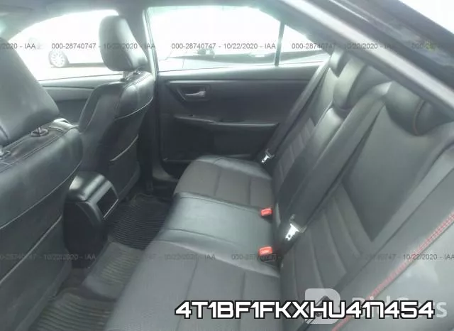 4T1BF1FKXHU417454 фото 9