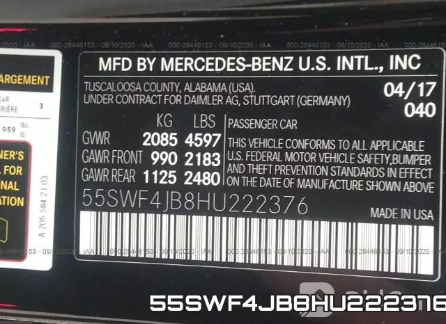 55SWF4JB8HU222376 фото 10