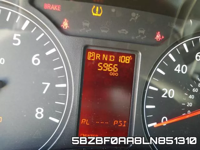 5BZBF0AA8LN851310 фото 9