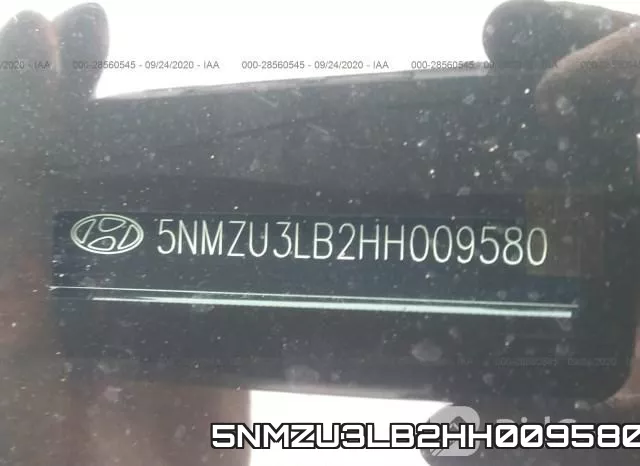 5NMZU3LB2HH009580 фото 10